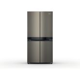 Hotpoint Active 4 Door HQ9 U1BL UK Fridge Freezer - Black Stainless