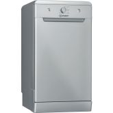 Indesit Dishwasher: slim, silver colour