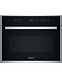 Hotpoint HCW6O7HTSXUKC Class 6 45cm Built-In Compact Oven with Microwave - Stainless Steel