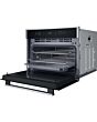 Hotpoint HCW6O7HTSXUKC Class 6 45cm Built-In Compact Oven with Microwave - Stainless Steel