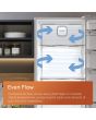 Hotpoint HPK26363WXP4UK Freestanding Dual No Frost 60/40 Fridge Freezer with Even Flow