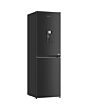 Hotpoint HPKF3241WXR4UK 244L Freestanding Total No Frost 50/50 Fridge Freezer with VitalCare and Water Dispenser - Black Steel
