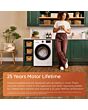 Hotpoint HP124GACAREUK 12kg 1400rpm Fabric Care Pro Washing Machine with HomeWhiz - Manhattan Grey