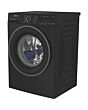 Hotpoint HB103WBCAREUK Fabric Care Freestanding 10kg 1400rpm Washing Machine with HomeWhiz - Black