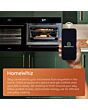 Hotpoint HCW6O7HTSXUKC Class 6 45cm Built-In Compact Oven with Microwave - Stainless Steel