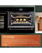 Hotpoint HCW6O7HTSXUKC Class 6 45cm Built-In Compact Oven with Microwave - Stainless Steel