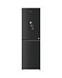 Hotpoint HPKF3241WXR4UK 244L Freestanding Total No Frost 50/50 Fridge Freezer with VitalCare and Water Dispenser - Black Steel