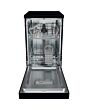 Hotpoint HP2FD10CS90BUK 10 Place Setting Freestanding Slimline Dishwasher with Rapid Wash - Black
