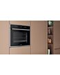 Hotpoint HOI68PT1SXUKC Class 6 60cm Built-In Single Pyrolytic Oven with ActiveMultiflow and Air Fry - Stainless Steel
