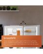 Hotpoint HPK26363WXP4UK Freestanding Dual No Frost 60/40 Fridge Freezer with Even Flow