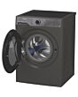 Hotpoint HP124GACAREUK 12kg 1400rpm Fabric Care Pro Washing Machine with HomeWhiz - Manhattan Grey