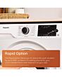 Hotpoint HBD9681BANTISTAINUK 9kg Wash 6kg Dry AntiStain Washer Dryer - Black