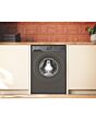 Hotpoint HB93WGCAREUK Fabric Care Freestanding 9kg 1400rpm Washing Machine with HomeWhiz - Manhattan Grey