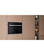 Hotpoint HCW6O7HTSXUKC Class 6 45cm Built-In Compact Oven with Microwave - Stainless Steel