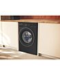 Hotpoint HB103WBCAREUK Fabric Care Freestanding 10kg 1400rpm Washing Machine with HomeWhiz - Black