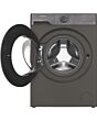 Hotpoint HB103WGCAREUK Fabric Care Freestanding 10kg 1400rpm Washing Machine with HomeWhiz - Manhattan Grey