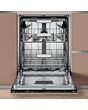 Hotpoint H7IA15M6LUK Integrated Full Size 60cm Dishwasher with Maxi Space and 3D Zone Wash - Black