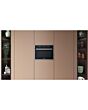 Hotpoint HCW6O7HTSXUKC Class 6 45cm Built-In Compact Oven with Microwave - Stainless Steel