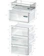 Siemens KG39NVIBG, Free-standing fridge-freezer with freezer at bottom