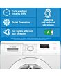 Bosch WGE03408GB, Washing machine, front loader