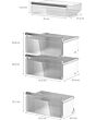 Bosch KSN36VWDGG, Free-standing fridge