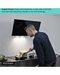 Siemens LC67KCN61B, Wall-mounted cooker hood