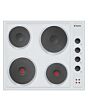 Candy CLE64W 60cm Solid Plate Hob