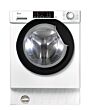 Hoover HBWS 484DMBW5-80 Integrated 8kg Washing Machine - 1400 rpm - A Energy Rating - White with Black Door
