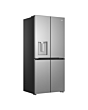 Haier HCR58S18CWMM Rise Cube 523L Side-by-Side American Fridge Freezer - Silver - C Rated