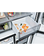 Haier HCR58S18CWMM Rise Cube 523L Side-by-Side American Fridge Freezer - Silver - C Rated