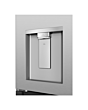 Haier HCR58S18CWMM Rise Cube 523L Side-by-Side American Fridge Freezer - Silver - C Rated