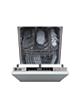 Hoover HDIH 2T1047-80 Built In 45cm 10 Place Dishwasher with E Energy Rating - Black
