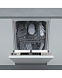 Hoover HDIH 2T1047-80 Built In 45cm 10 Place Dishwasher with E Energy Rating - Black