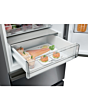 Haier HTW5618EWMP 3D 60 Series 5 Freestanding Fridge Freezer - Dark Inox - E Rated