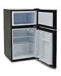 Iceking  IK2023K.E Under Counter Fridge Freezer In Black
