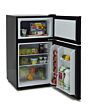 Iceking  IK2023K.E Under Counter Fridge Freezer In Black