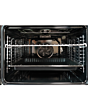 Montpellier M8MESO70SS 70L Multifunction Built-In Single Oven - Black