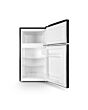 Montpellier MAB2035EK Retro Undercounter Fridge Freezer In Black