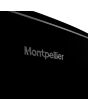 Montpellier MAB2035EK Retro Undercounter Fridge Freezer In Black