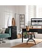 Montpellier MAB2035EK Retro Undercounter Fridge Freezer In Black