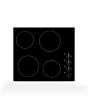 Montpellier MCH59CK 59cm 4 Zone Ceramic Hob With Dials