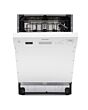 Montpellier MDI655W Full Size 60cm Semi Integrated Dishwasher in White