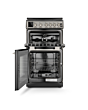 Montpellier MDOG50LS 50cm Double Gas Cooker in Silver