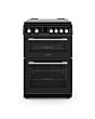 Montpellier MDOG60LK 60cm Double Gas Cooker in Black