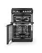 Montpellier MDOG60LK 60cm Double Gas Cooker in Black