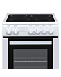 Statesman C050ESCW 50cm Single Cavity Electric Cooker - White