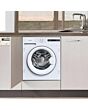 Teknix BITKW814 8Kg 1400Spin Integrated Washer, White
