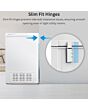 Teknix CH420W 420L Chest Freezer, White W144.9Cm