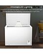 Teknix CH420W 420L Chest Freezer, White W144.9Cm
