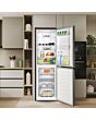 Teknix FFPH1825PX/E 55cm 50/50 Fridge Freezer Total No Frost - Brushed Steel